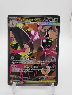 Mega Lopunny Ex 128/094 Special Illustration Rare Pokemon Card Phantasmal Flames - Image 1