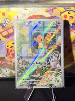 Charmander 044 Sv: Scarlet & Violet Obsidian Flames ETB Promo Card Holo ENG NM - Image 1