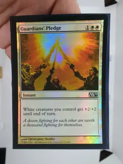 Guardians' Pledge FOIL Magic 2012 M12 NM Small Seller 💌 Fast Free Shipping! - Image 2