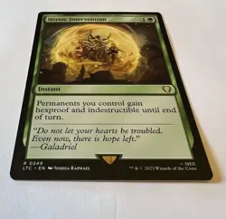 Heroic Intervention 0249 Commander: Lord of the Rings LTC MTG NM - Image 2