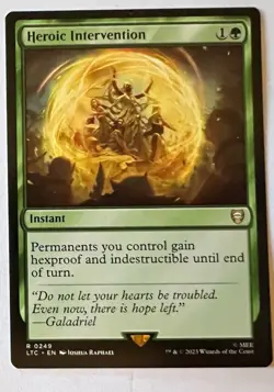 Heroic Intervention 0249 Commander: Lord of the Rings LTC MTG NM - Image 4