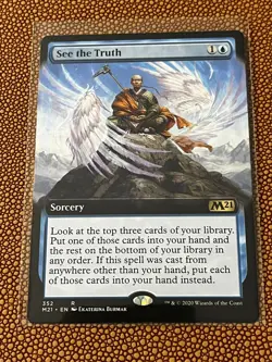See the Truth (Extended Art) - Core Set 2021 (M21) - Image 1