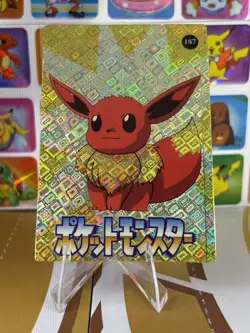 Pokemon Charizard Vintage Pocket Monsters Vending HOLO Prism Sticker 99 Nintendo - Image 2