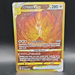 Pokemon Arceus VSTAR Crown Zenith GG70/GG70 Secret Rare Holo 280 HP VSTAR Power - Image 1