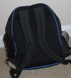 Ultra Pro TCG Gaming Backpack Yugioh Pokemon Magic Black Blue Multiple Pockets - Image 2