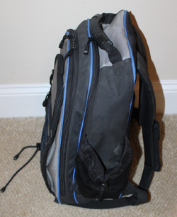 Ultra Pro TCG Gaming Backpack Yugioh Pokemon Magic Black Blue Multiple Pockets - Image 3