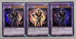 Masked HERO Acid TOCH-EN045 (x3) Toon Chaos Super Rare Unlimited VLP - Image 1