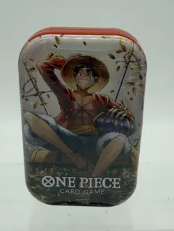One Piece Tin Pack Set Vol. 2 Factory Sealed - Monkey D. Luffy Tin - OP-13 - Image 1