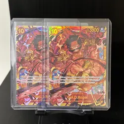 2x One Piece CCG Gol.D.Roger SEC OP09-118 - Emperors In The New World English NM - Image 1
