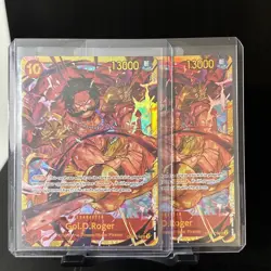 2x One Piece CCG Gol.D.Roger SEC OP09-118 - Emperors In The New World English NM - Image 2