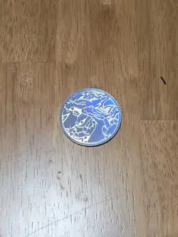 Pokemon Mega Charizard X EX UPC Collectible Coin For Trading Card Game - Image 1
