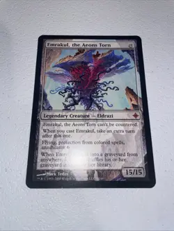 Emrakul, the Aeons Torn Oversize promo Card from prerelease NM *RARE* + Bonus - Image 1