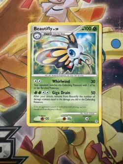 Pokemon Card Beautifly Diamond & Pearl Rare 19/130 Near Mint - Image 1