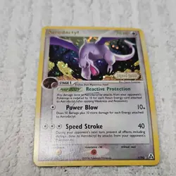 Pokemon TCG Aerodactyl Legend Maker 1/92 Holo Card Nintendo 2006 English - Image 1