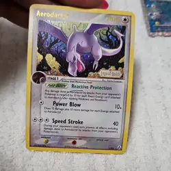 Pokemon TCG Aerodactyl Legend Maker 1/92 Holo Card Nintendo 2006 English - Image 4