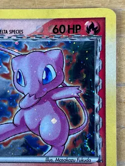 Mew Delta Species Pop Series 5 Holo Inverted Back Misprint Error 3/17 2007 Card - Image 3