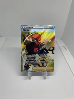 Raihan TG27/TG30 Silver Tempest Full Art Ultra Rare Holo Pokemon Card NM - Image 1