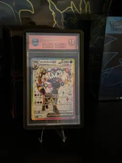 Umbreon ex SVP176 Sv: Scarlet & Violet Promo Cards Holo Rare - Graded GSM 10 - Image 1