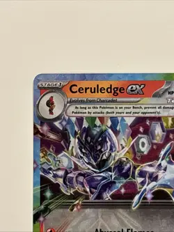 Pokemon TCG Ceruledge EX 036/191 Surging Sparks Double Rare Card (NM Condition) - Image 2