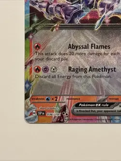 Pokemon TCG Ceruledge EX 036/191 Surging Sparks Double Rare Card (NM Condition) - Image 5