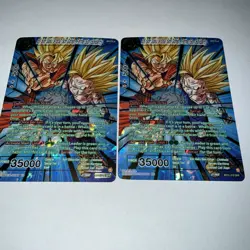 SS Son Goku & SS2 Son Gohan, Father-Son Solidarity BT21-079 SPR DBS Card - Image 1