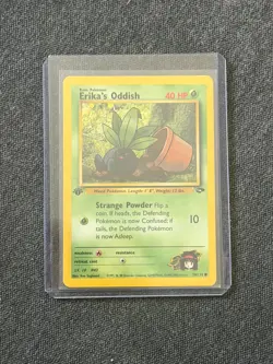 Pokemon TCG Erika's Oddish Gym Challenge 1st Edition Common Card 70/132 - Image 1