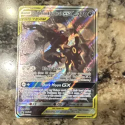 Pokemon Umbreon & Darkrai GX Tag Team SM241 Promo Holo 2 Card Lot English - Image 3