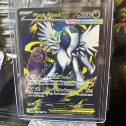 Mega Absol EX 161/132 ME01 Holo Full Art Mega Evolution Pokemon Card TCG - Image 3
