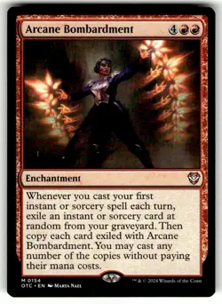 Outlaws of Thunder Junction Commander Arcane Bombardment Commander/Mythic - Image 1