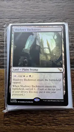 Shadowy Backstreet Murders at Karlov Manor MTG NM FOIL - Image 1