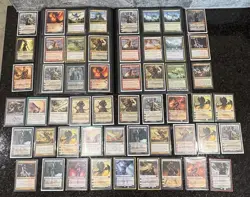 Magic The Gathering Collection Lot Binder + 330 Rares Mythics Swords Wurmcoil - Image 2