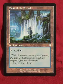 MTG - SEAT OF THE SYNOD #198 RETRO FRAME 2022 - Image 1