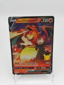 Pokemon - Lance's Charizard V - SWSH133 - Celebrations 25th - Black Star Promo - Image 2