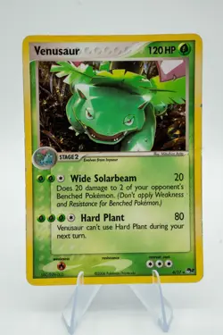 Pokemon TCG Venusaur 6/17 Pop Series 2 Holo Rare MP SEE PHOTOS - Image 1