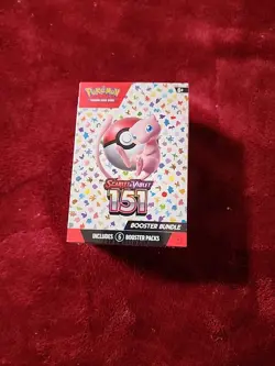 Pokemon 151 Booster Bundle 6-Pack English Edition New In Box Factory Sealed - Image 1