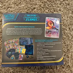 Phantasmal Flames Pokemon Center Elite Trainer Box ETB Sealed - Image 2