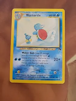 Pokemon Wartortle 15/18 Southern Islands Mp - Image 1