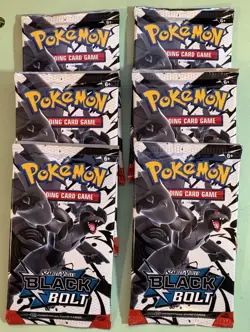 Pokemon Costco bundle Scarlet & Violet Black Volt/White Flare inc. 12 packs - Image 2
