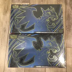 Pokemon TCG Mega Charizard X Ultra Premium Collection Box SEALED IN HAND Lot x2 - Image 1