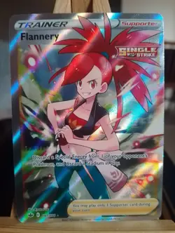 Flannery - 191/198 - SWSH Chilling Reign - Full Art Trainer Pokemon tcg - Image 1