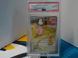 PSA 8 NM-MT 2024 POKEMON TWILIGHT MASQUERADE CHANSEY #187/167 ILLUSTRATION RARE - Image 3