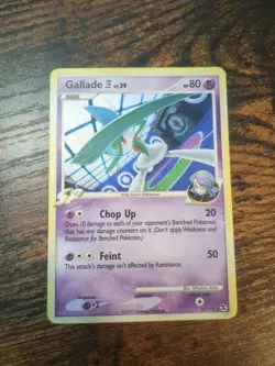 Pokemon TCG Gallade E4 Rising Rivals 20/111 Exclusive Cosmos Holo Rare - Image 2