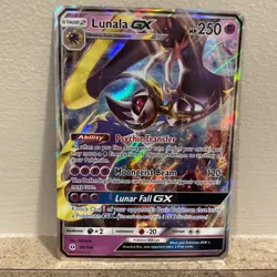 Lunala GX 66/149 Ultra Rare Sun & Moon Base - SM Pokemon TCG - LP 2016 - Image 1