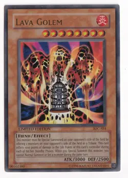 Lava Golem IOC-SE4 Invasion of Chaos-Limited Edition Limited Edition - Image 1