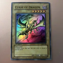 YuGIOh! - 1st Edition holographic LOB-066 Curse of Dragon - Image 1