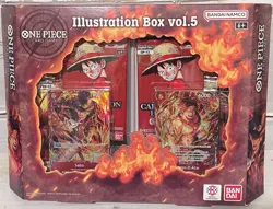 Bandai Namco One Piece Card Game Illustration Box Vol 5 & 6 *SEALED* - Image 1