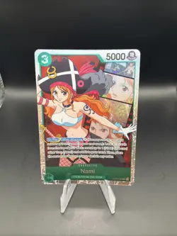 One Piece Card Game Nami OP02-036 SR NM Paramount War Super Rare CCG English EN - Image 1