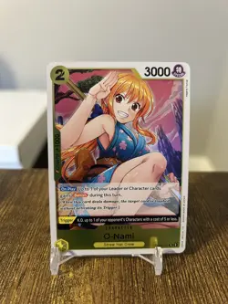 O-Nami One Piece Wings of the Captain #OP06-101 Rare Foil English - Image 1