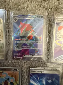 Pokemon- 9 TCG Trading Cards Strong Collection Of IR, AR, EX, And Pokeball 636996769739 - Image 3