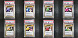 JAPANESE PSA 10 Gym Badge 20th Anniversary Festa Get Battle Kanto 8-Card Set - Image 1
